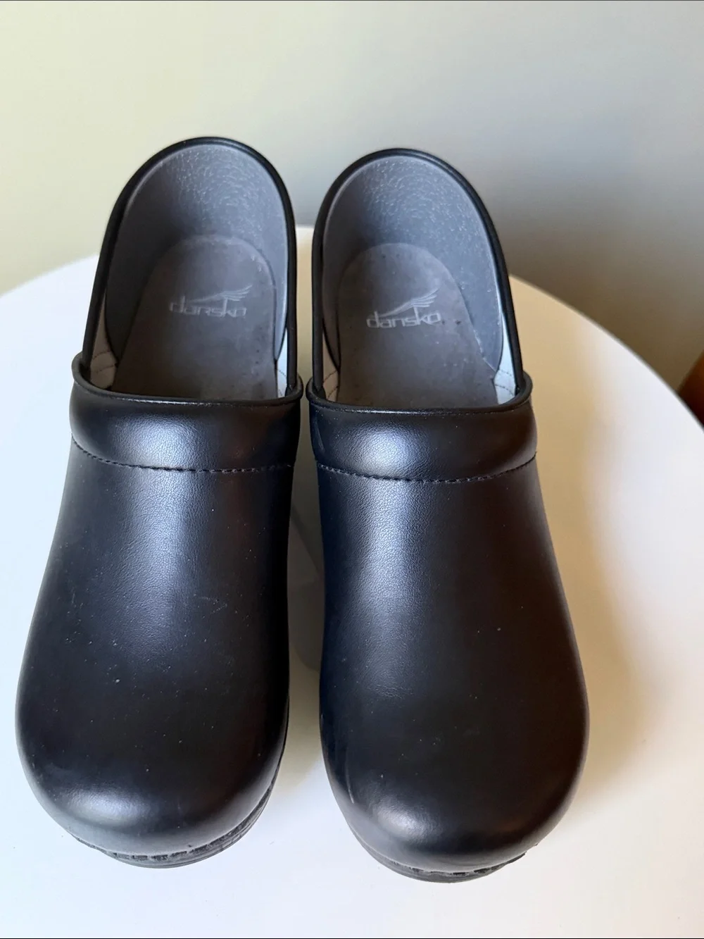 Dansko Black Professional Clogs Slip On Nursing Work Shoes Size 42 EU 11.5-12